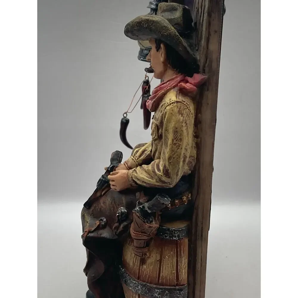 Picture Frame 3D Western Scene Cowboy Home Decor - Over 2.5lbs - Well Made